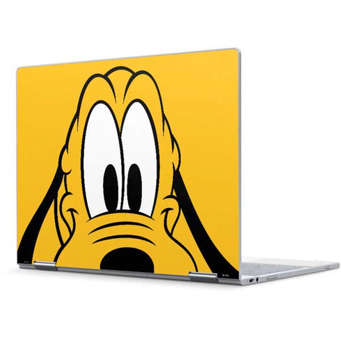 Disney Friends Pluto Up Close Pixelbook Skin